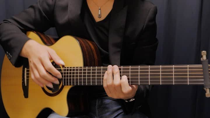 松井祐貴のインスタグラム：「Rider -Original song-﻿ From 2nd Album『For you…』﻿ TAB→https://www.mymusicsheet.com/YMusicOffice﻿ YouTube→https://www.youtube.com/c/YukiMatsuiOfficial﻿ ﻿ ♪﻿ ♪﻿ ♪﻿ ﻿ #yukimatsui #松井祐貴 #fingerstyle #fingerstyleguitar #fingerpicking #acoustic #acousticguitar #pickariff @pickariff #guitarsdaily @guitarsdaily #guitarstagram @guitarstagram #solosection #guitarsarebetter @guitarsarebetter #talentedmusicians #lickwars @lickwars #riffwars  @riffwars #riffwarsacoustic #pickupmusic #acousticartists #musicians #guitarplayer #instaguitar #Daddario #DaddarioStrings #schenkguitars #schenk」