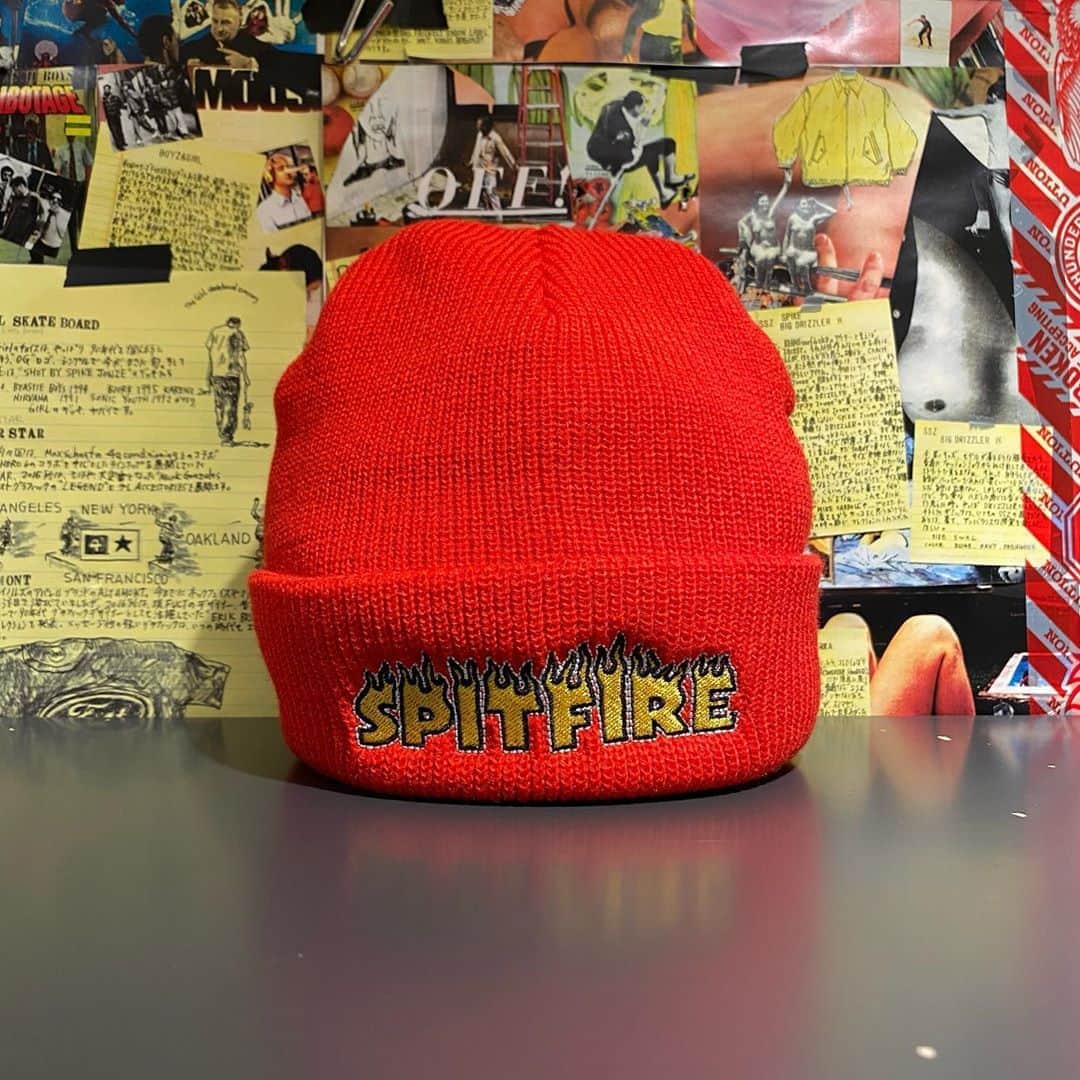 のインスタグラム：「＜SPITFIRE＞ Mens Flash Fire Beanie ¥3,500+TAX Item No.11-41-5585 BEAMS JAPAN 2F ☎︎03-5368-7317 @beams_japan #spitfire  #beams #beamssurfandsk8 #beamsjapan #beamsjapan2nd Instagram for New Arrivals Blog for Recommended Items」