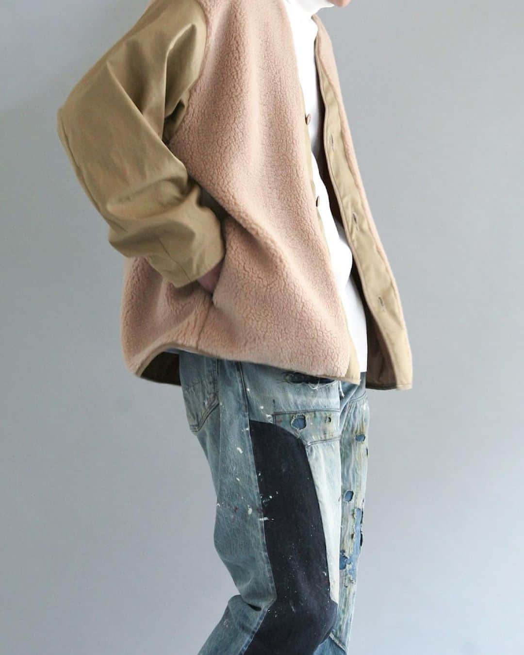 アナクロノームさんのインスタグラム写真 - (アナクロノームInstagram)「. . . . AN084 BOA NO-COLLAR JACKET BEIGE . . . @anachronorm262 . . . @balanceokayama @anachronorm_context_gallery @tribeca_shimane @frolic_hmr_ @independence_fukui @wearnames @flovelmentstore . . . #anachronorm #contextgallery #nakameguro #balanceokayama #okayama」11月7日 21時26分 - anachronorm262
