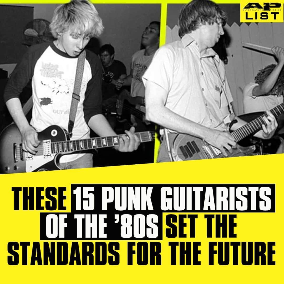 Alternative Pressさんのインスタグラム写真 - (Alternative PressInstagram)「These 15 punk guitarists of the '80s–from outfits as diverse as The Damned, Minutemen, the Birthday Party, @blackflagband and more–set the standards for every subgenre that came after them⁠ LINK IN BIO⁠ .⁠ .⁠ .⁠ #thedamned #minutemen #thebirthdayparty #blackflag #punk #punkmusic #punkrock #punkrockmusic #altpress #alternativepress」11月7日 22時02分 - altpress