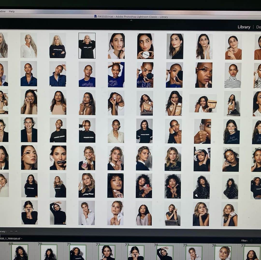 ボビー・ブラウンのインスタグラム：「Couldn’t just pick one this AM. @jonesroadbeauty @benritterphoto casting our next shoot. Love to hear your suggestions. @hervecb @tboyaficionado」