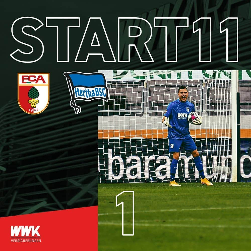 FCアウクスブルクさんのインスタグラム写真 - (FCアウクスブルクInstagram)「Auf Punktejagd! 👀 #FCA #FCA1907 #fcaugsburg #FCABSC #LineUp」11月7日 22時23分 - fcaugsburg1907