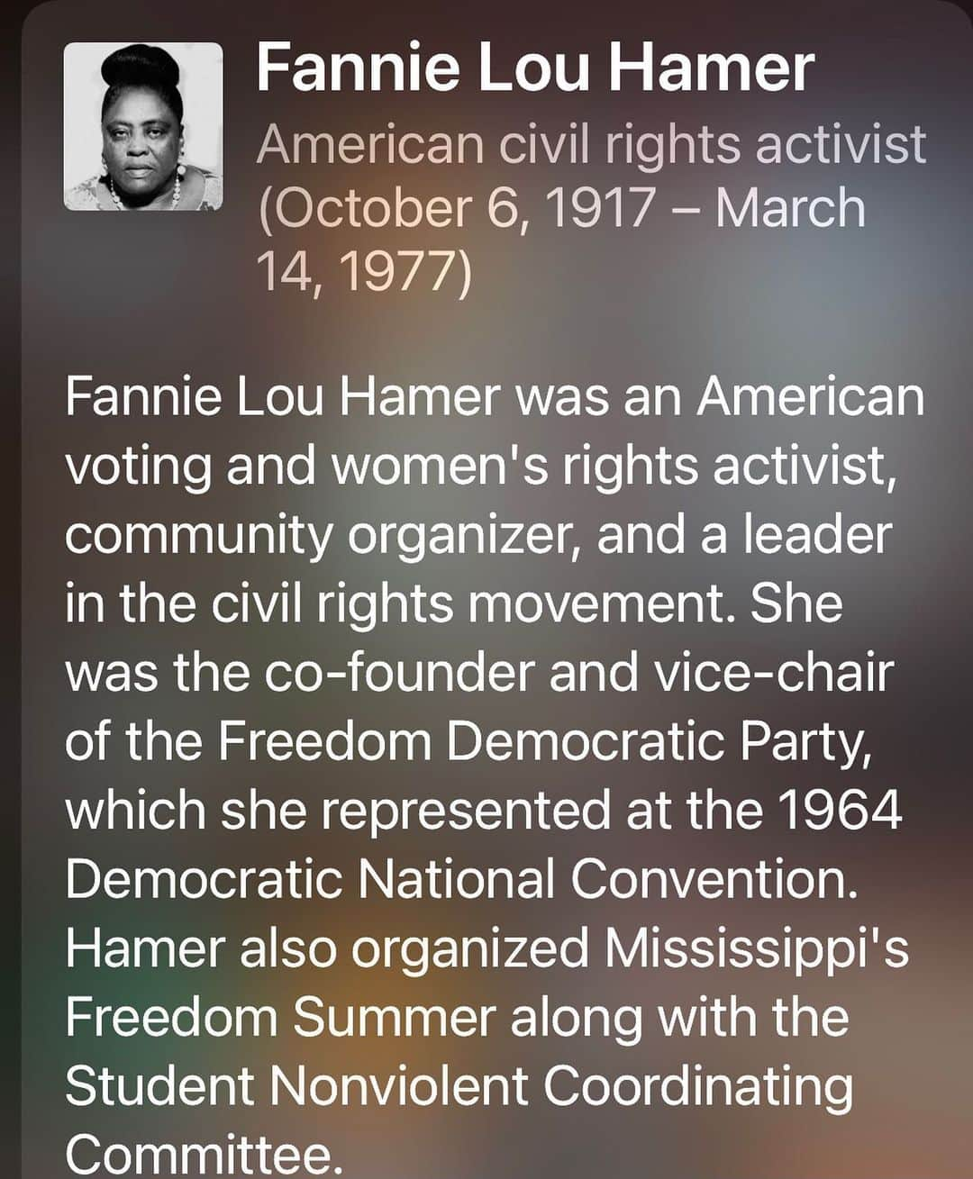 マーシャ・ゲイ・ハーデンのインスタグラム：「From her journey- beaten because she was learning about voting rights and wanted to vote herself- to Today.  Congratulations @kamalaharris and @joebiden and thanks for educating me #amibrabsonbraugher #blacklivesmatter✊🏽✊🏾✊🏿 #blackwomenvicepresidentsmatter」