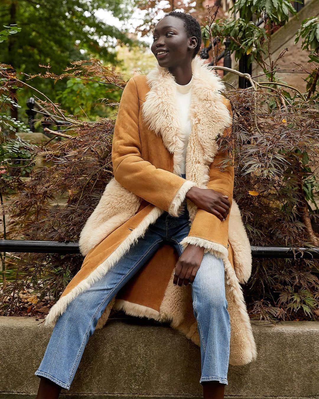 Saks Fifth Avenueのインスタグラム：「@helmutlang is in it for the chill of it. Stay warm in style with the latest statement outerwear. #SaksStyle」