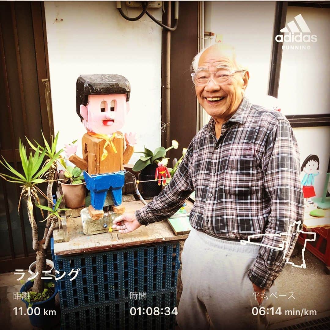 のインスタグラム：「おはようございます！ 高松11km朝ラン終了！今日は快晴で走りやすかったです！松川さんとの出会いで良い朝でした♬ 心身共に健康で！ 高松STINGRAY限定ショップ最終日！ 搬出ボランティアさん募集中！(17:00-) 11:00-17:00時まで！  #stingrun #朝ラン #玉ラン #adidas #adidasultraboost  #run #running #心身ともに健康に #高松」