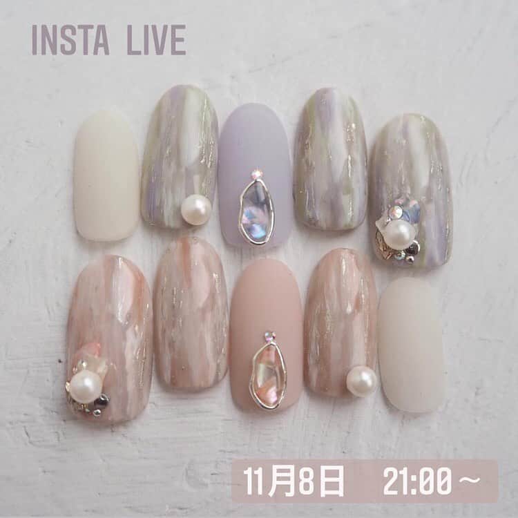 【公式】ネイルパフェ ジェルのインスタグラム
