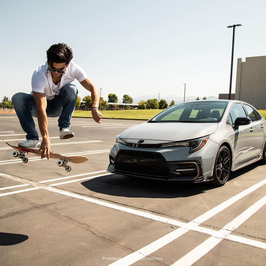 toyotausaさんのインスタグラム写真 - (toyotausaInstagram)「Make the jump to the #Corolla Apex. #LetsGoPlaces」11月8日 3時00分 - toyotausa