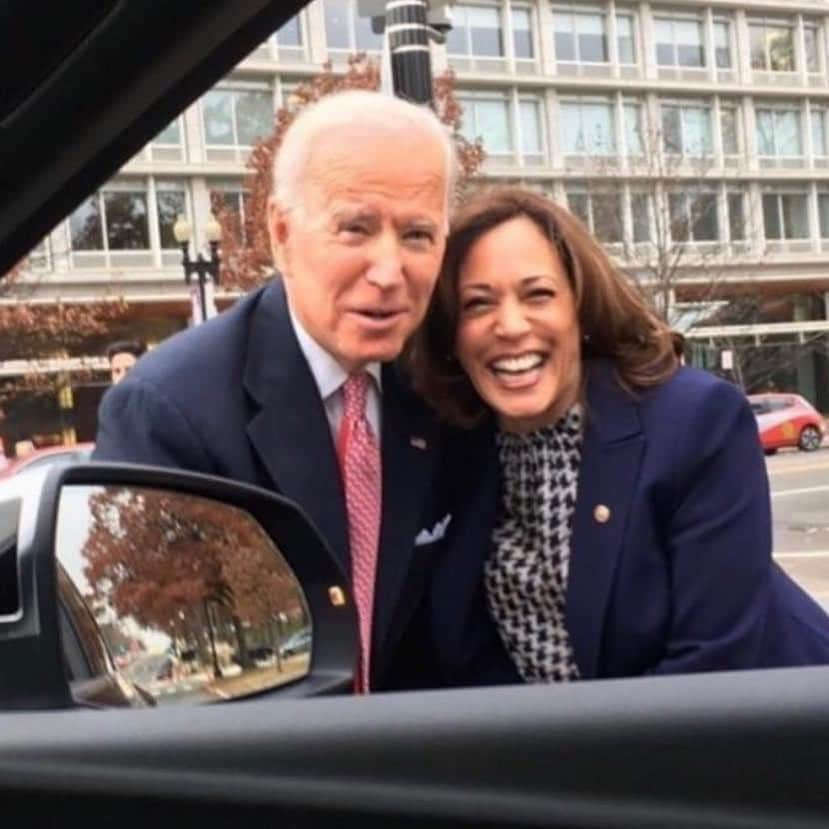 イシス・テイラーのインスタグラム：「one of the proudest moments of my adult life. get in, we are headed to the white house. #bidenharris2020 #madamvicepresident」