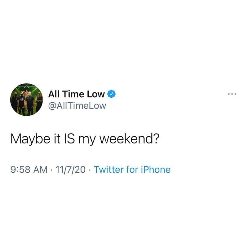 All Time Lowのインスタグラム
