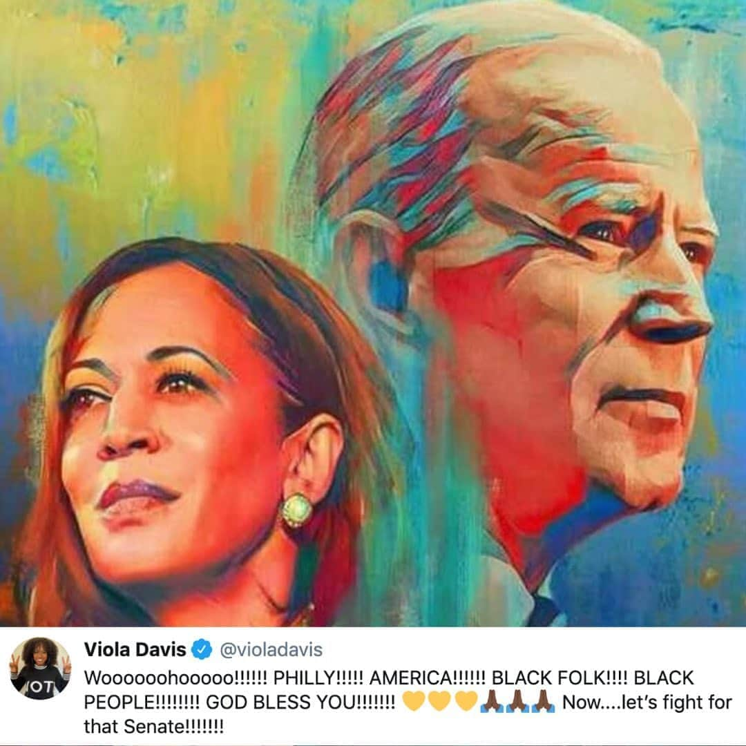 ハリウッド・リポーターさんのインスタグラム写真 - (ハリウッド・リポーターInstagram)「Hollywood celebrates news that #JoeBiden has secured enough electoral college votes to win the 2020 presidential election. More reactions at the link in bio. 🎉」11月8日 3時33分 - hollywoodreporter