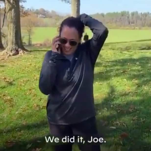 ジャンポールレスパナールのインスタグラム：「. HAPPINESS @kamalaharris  @joebiden」