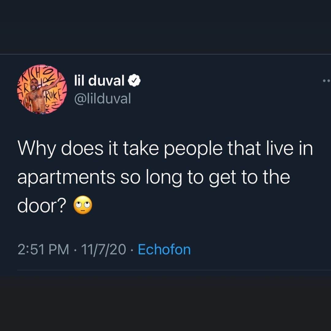 リル・デュヴァルのインスタグラム：「it don’t take that long to come from yo bedroom 😂😂😂😂😂😂😂😂 da fuck u doin? flushing the dope in the toilet?」