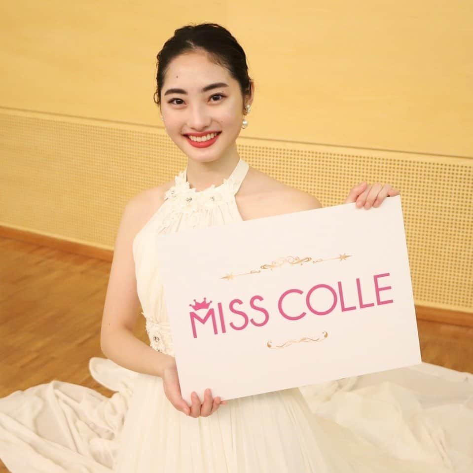 長谷川瑞佳のインスタグラム：「🌟ご報告🌟  ミス明治学院コンテストにて、ミスコレ賞(@misscolle_press )を頂きました！  皆さまたくさんの応援ありがとうございました😊  #ミスコレ賞 #ミス明治学院コンテスト #ミスコン」