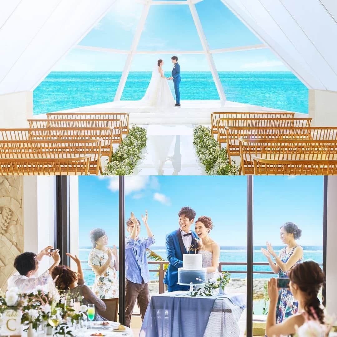 家族挙式さんのインスタグラム写真 - (家族挙式Instagram)「. 家族と沖縄で結婚式 家族旅行もかねて国内リゾートの 沖縄で結婚式を♡ 青い空と青い海 真っ白なドレスとチャペル 憧れリゾート婚を♪　  ------------------- @kazoku_wedding をフォローして、 #家族挙式 でお写真を投稿してくださいね＊* .. -------------------  【2020年11月末まで！】  \年内実施の会食•披露宴プランお申し込みで/ ✳︎挙式スナップ写真60カット(77,000円分)プレゼント✳︎ ▽詳しくはTOPのリンクから❁ >>> @kazoku_wedding  ------------------- ❁テレビCM放映中 ▹▸ ”家族挙式ベスト”なら 【挙式・衣裳・美容・写真】が含まれたプランが99,000円〜叶います＊ ▽予約はTOPのリンクから❁ >>> @kazoku_wedding ------------------- #家族挙式 #ベストアニバーサリー #家族 #Family #家族婚 #bestanniversary #少人数婚 #ウェディング #結婚式準備 #結婚式 #フォトウェディング #プレ花嫁 #卒花 #日本中のプレ花嫁さんと繋がりたい #花嫁 #卒花嫁 #国内挙式 #weddingdress #ウェディングドレス #プラコレ #Dressy花嫁 #2020秋婚 #2021春婚 #2021夏婚 #2020冬婚 #リゾート婚 #沖縄 #家族旅行」11月8日 20時20分 - kazoku_wedding