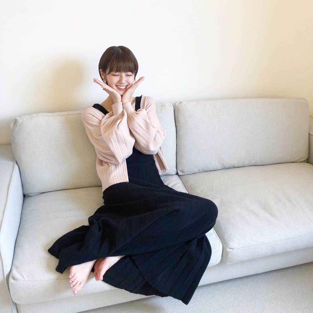 糸原美波さんのインスタグラム写真 - (糸原美波Instagram)「#ドラ恋 第7話 ご視聴ありがとうございました ☪︎  たくさん オフショット載せていきますね !!  この写真はさちかが 撮ってくれました ♡ ありがとう ☺︎☺︎  お洋服は @resexxy_official さんのです 👏🏻  女性らしくてかわいいのです 〜 🍑♡」11月8日 20時14分 - minami_itohara