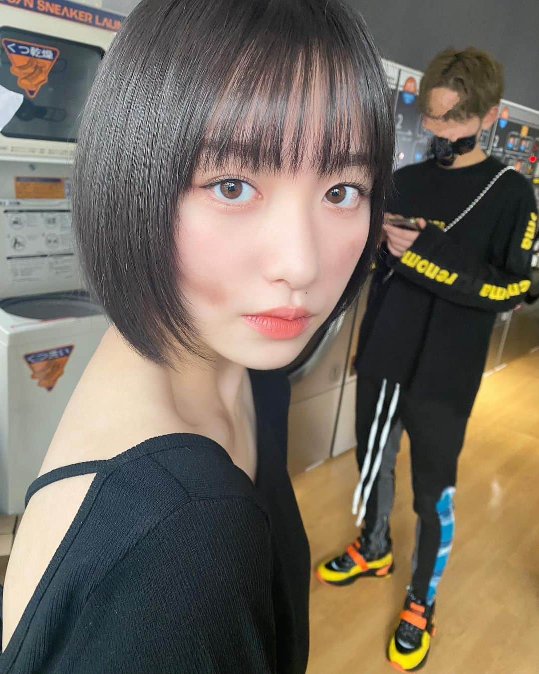 のインスタグラム：「完全にツーショットじゃん」