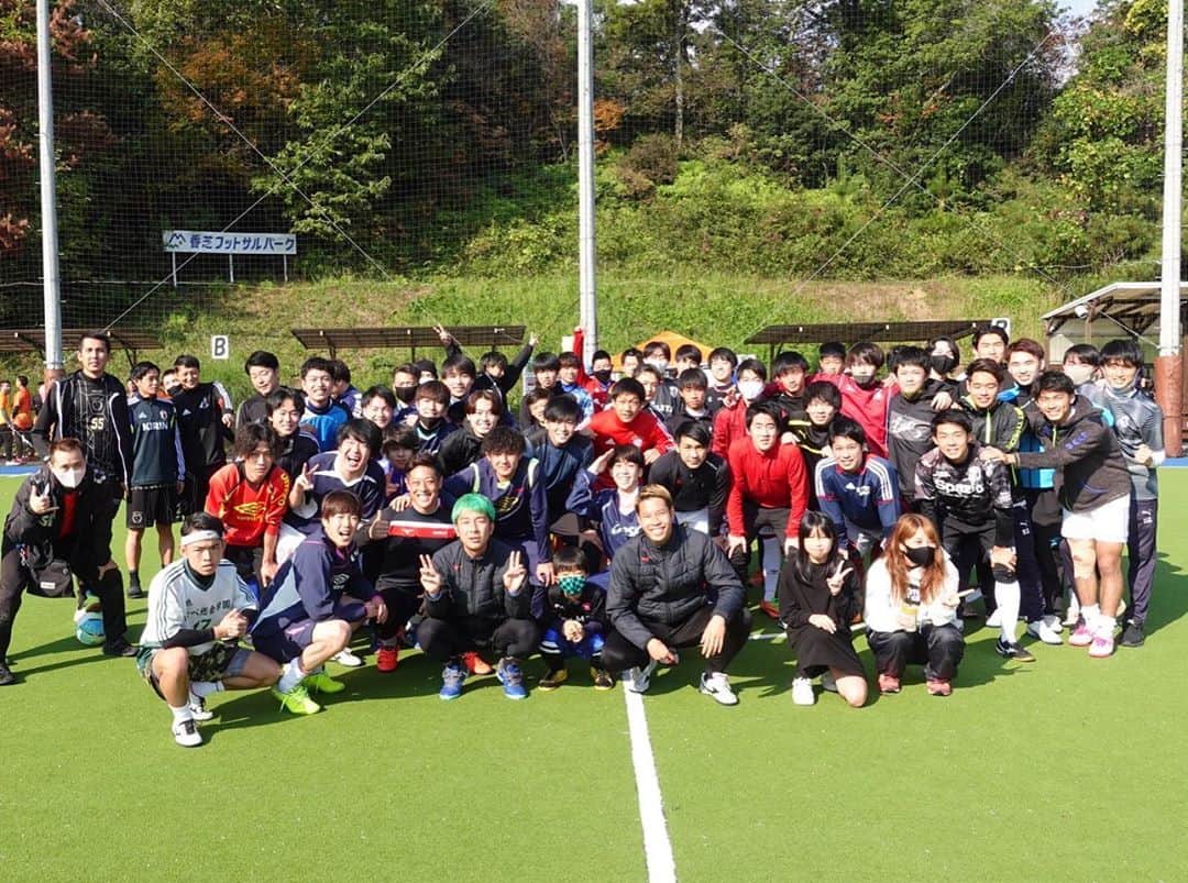 マキヒカのインスタグラム：「. マキヒカカップ全国ツアーin奈良県🦌 ご参加ありがとうございました！！😎✨ 香芝フットサルパーク様もありがとうございました🤩 . #マキヒカカップ　#奈良 #香芝フットサルパーク @kashibafp  #MAKIHIKACUP #マキヒカ #三重県制覇して満を持して参戦 #結果はYouTubeでお楽しみに #次は何県に行こうかしら」
