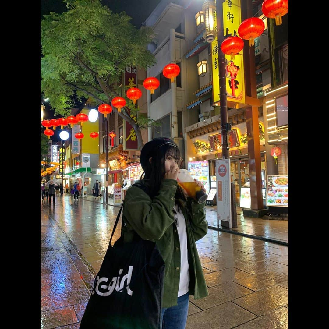 畠山あやなさんのインスタグラム写真 - (畠山あやなInstagram)「* 夜の中華街レアだったナ(＞＜)  小籠包ほんっとに 美味しかったです❕❕❕♡  順番に写真あげていきます🎶  * #畠山彩奈#神奈川#横浜#元町中華街#タピオカ#中華街#夜#高校3年#yokohama #yokohamachinatown #instagram#instagood#jk3 #followme」11月8日 20時05分 - hatakeyama_rina