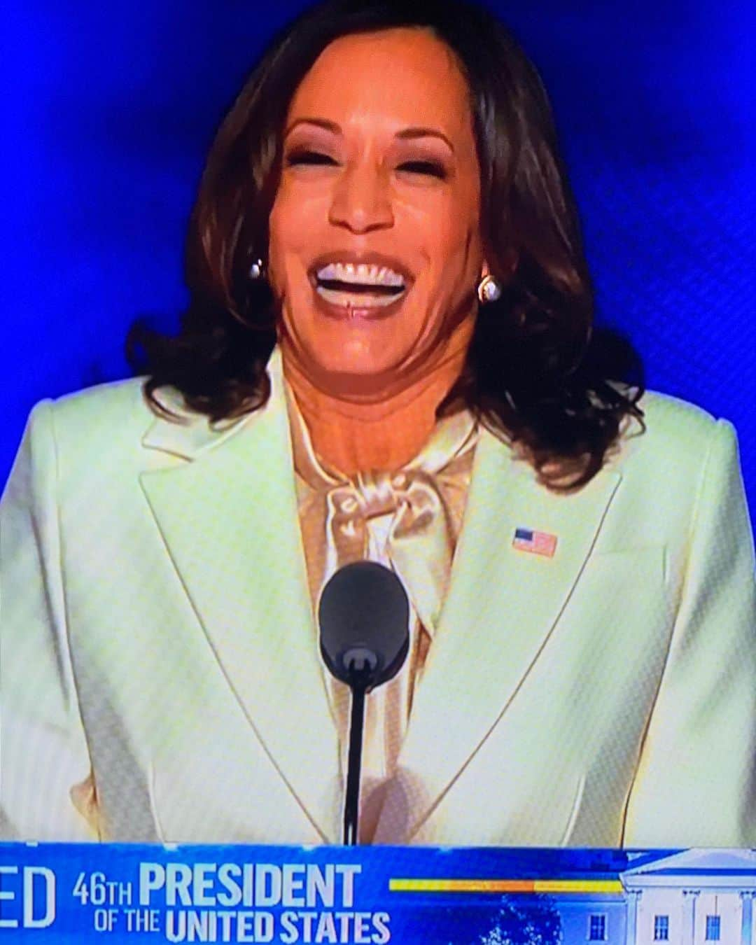 サンドラ・バーンハードさんのインスタグラム写真 - (サンドラ・バーンハードInstagram)「We welcome our fabulous new #VP @kamalaharris you shine bright like a diamond @douglasemhoff the second gentleman chic & solid #bidenharris2020 we did it kids!」11月8日 11時13分 - sandragbernhard