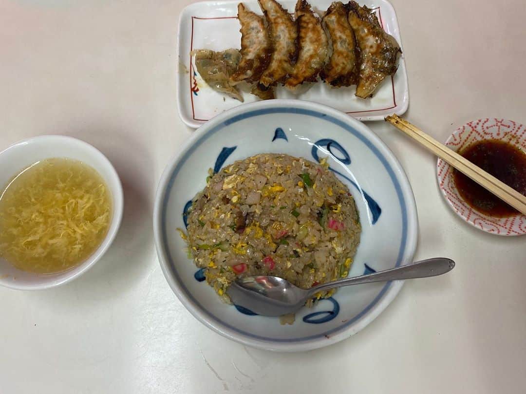 窪塚洋介のインスタグラム：「久々に浦賀の"亜細亜楼"食べたら美味すぎて泣きそうなった…😂」