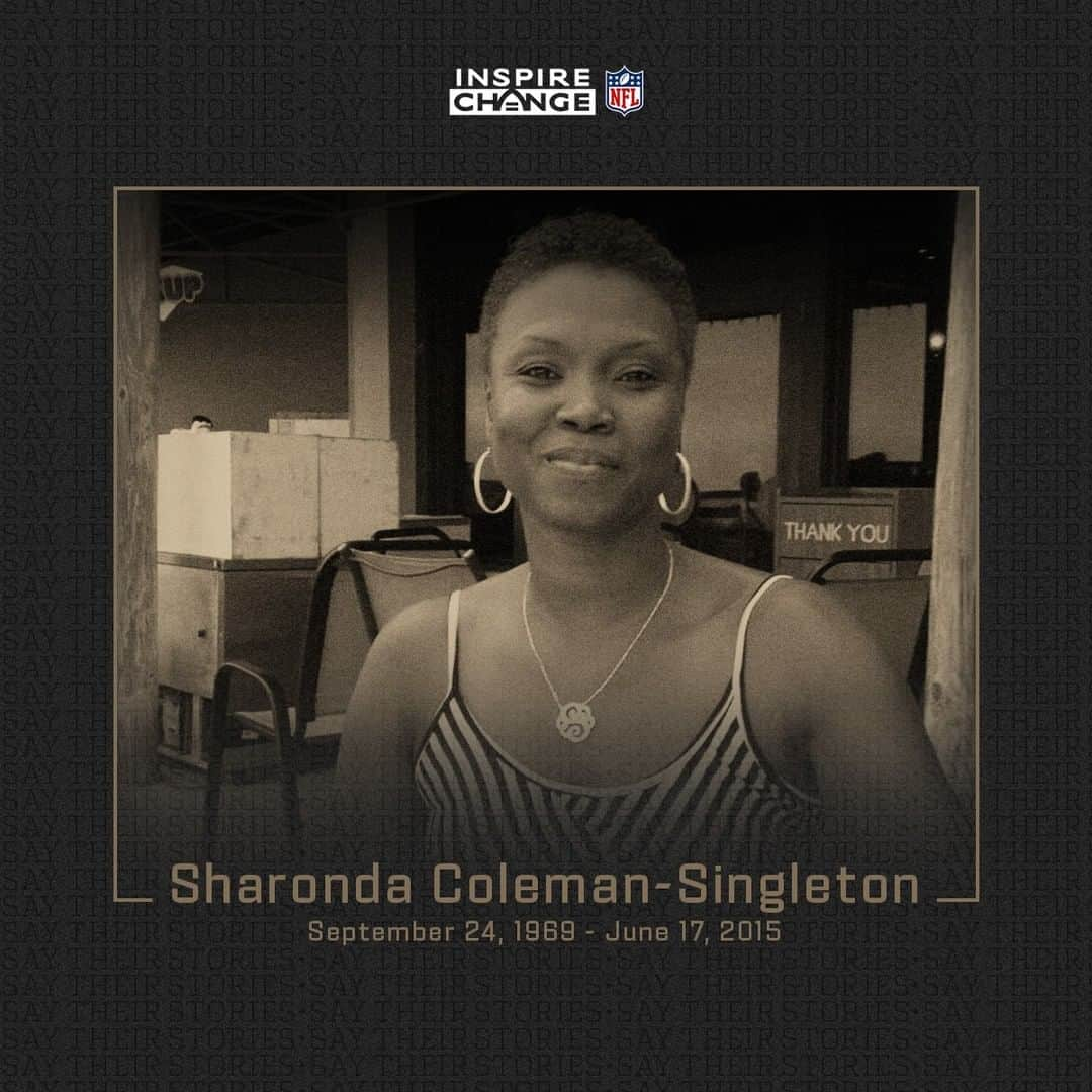 NFLさんのインスタグラム写真 - (NFLInstagram)「Say Her Name: Sharonda Coleman-Singleton #SayTheirStories」11月8日 12時00分 - nfl