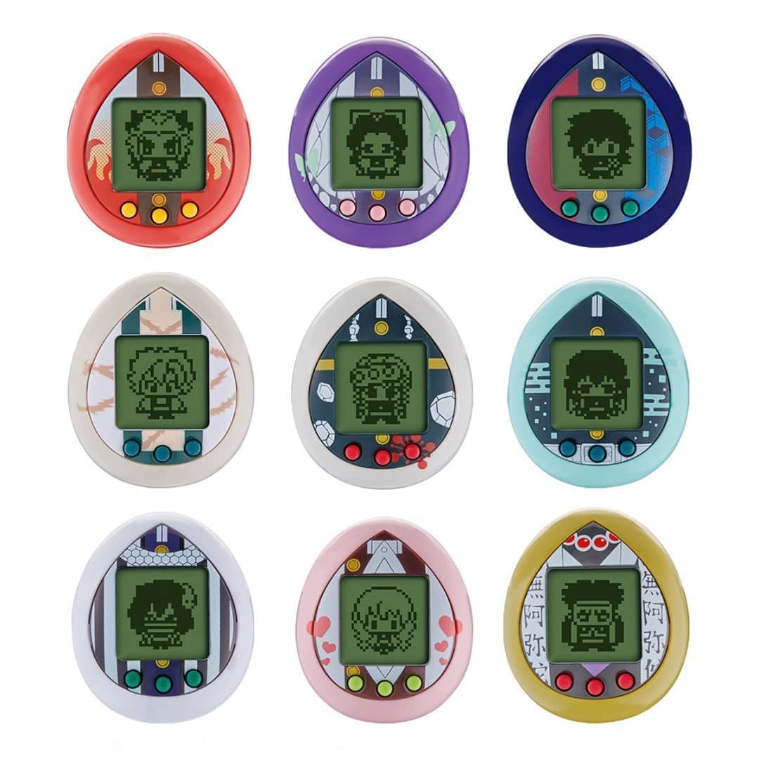 HYPEBEASTさんのインスタグラム写真 - (HYPEBEASTInstagram)「#hypeAF: Premium BANDAI has rolled out another set of ‘Demon Slayer: Kimetsu no Yaiba’-themed Tamagotchis, referencing the anime movie’s ‘Ghost Demon Blade: Infinite Train.’ Featuring nine characters, the game offers players the chance to start by raising a normal character and use different training methods, like fitness, weightlifting, and meditation, to help them climb up the ranks until they reach Pillar status. Pre-order yours on November 16 via Premium BANDAI’s website for $24 USD.⁠ Photo: Premium BANDAI」11月8日 13時30分 - hypebeast