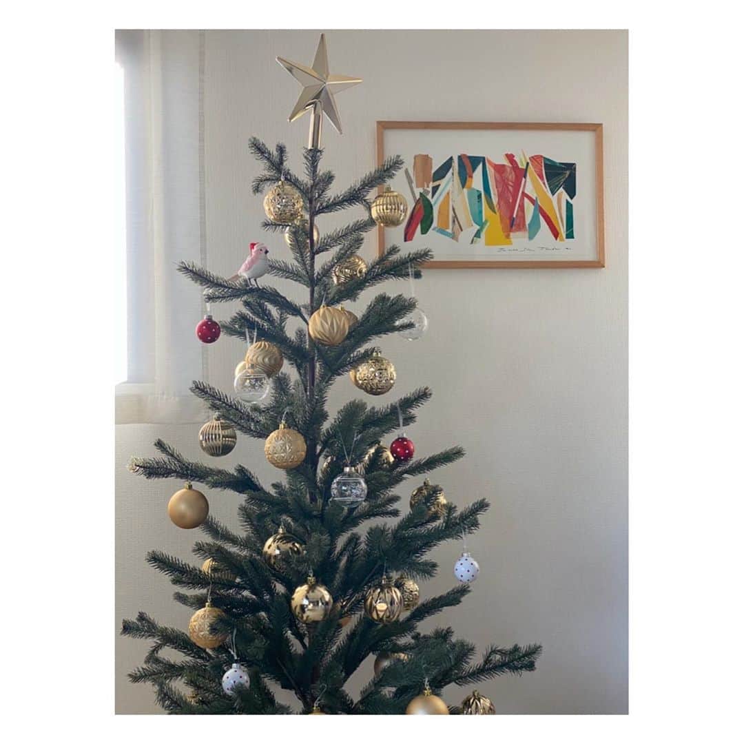 伊藤舞さんのインスタグラム写真 - (伊藤舞Instagram)「🎄 クリスマスツリー始めました。 . 娘お気に入りのピンクの鳥さんは センサーが反応すると、 クリスマスソングを歌ってくれます。 . ちょっとうるさいな〜と 時々思ってしまうのは ここだけの話…🤫 .  . #クリスマスツリー  #クリスマスインテリア #🎄」11月8日 15時23分 - maiito_fbs