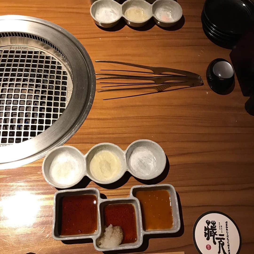 一井悠理さんのインスタグラム写真 - (一井悠理Instagram)「2店舗目🌟はしご！ まだまだ続くよー爆笑😂😂 #焼肉 #ネギタン塩 #特上ロース #タン #ホルモン」11月8日 15時53分 - yuripoyo.1212