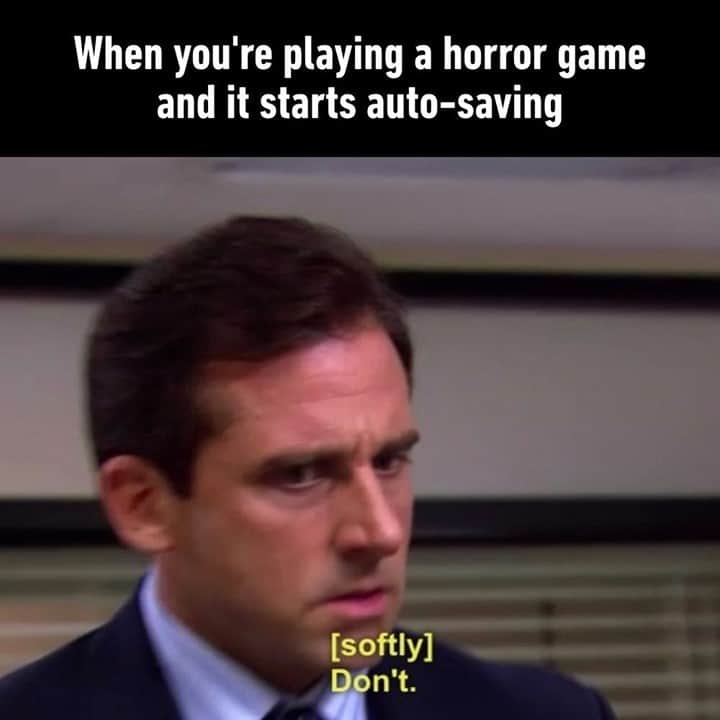 9GAGさんのインスタグラム写真 - (9GAGInstagram)「You know what's about to come.⠀ #gaming #horrorgame #theoffice #9gag」11月8日 16時00分 - 9gag