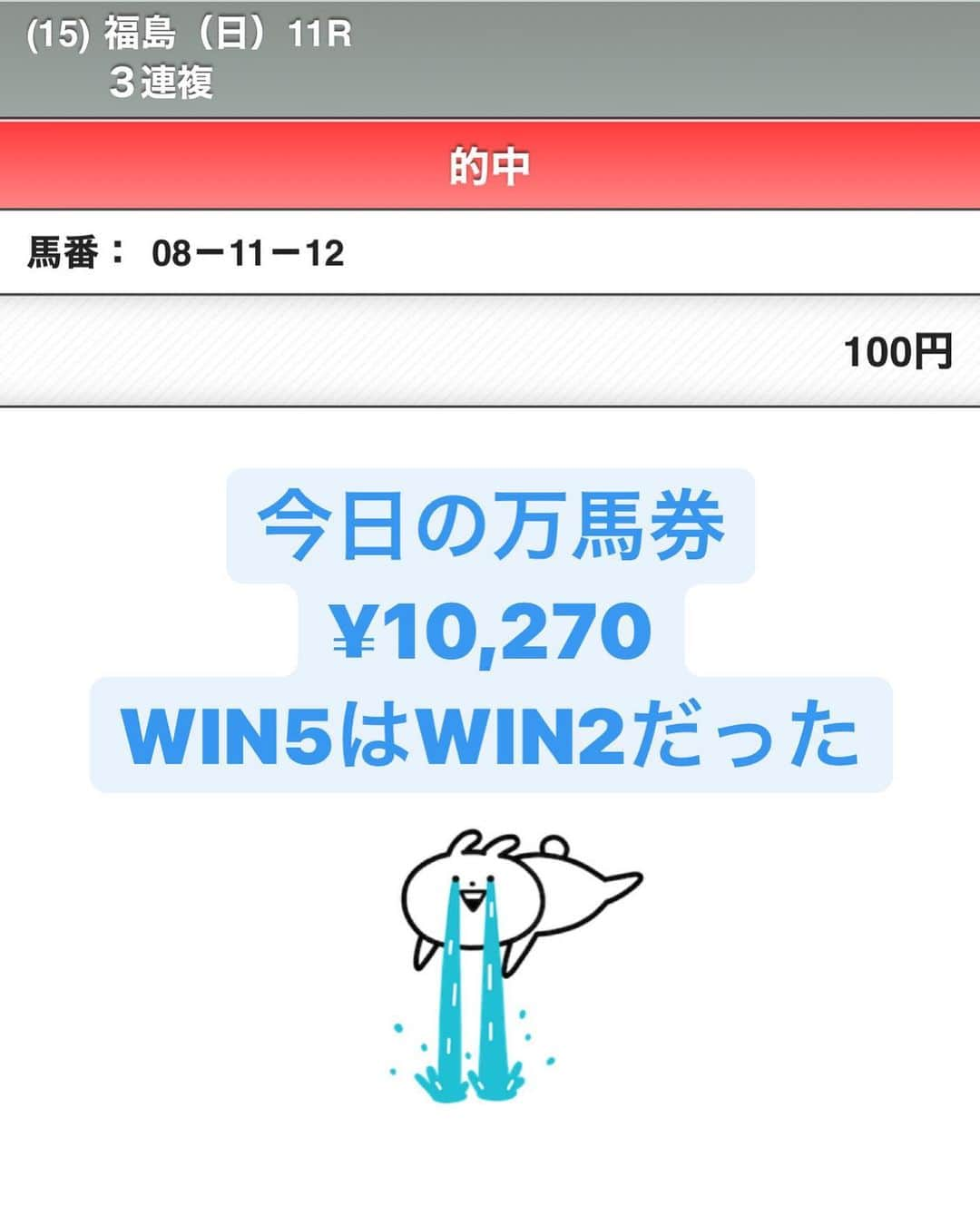 広川ひかるさんのインスタグラム写真 - (広川ひかるInstagram)「トータルプラスだから まぁいいでしょう 、 #hikaruhirokawa #競馬 #福島11レース  #奥羽ステークス2020  #jra #競馬女子 #万馬券 #今日の1番大きな的中」11月8日 16時13分 - hikaru_hirokawa
