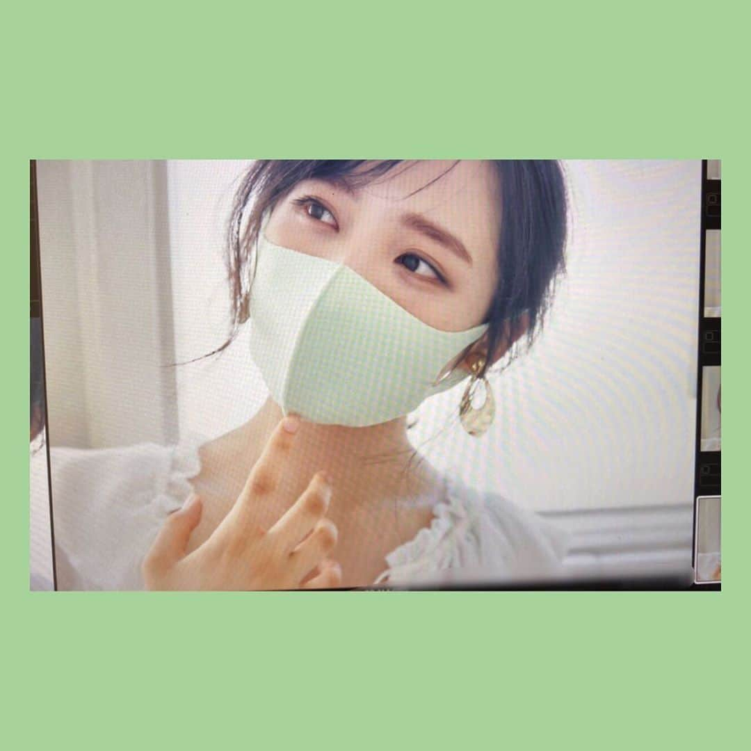 小栗有以さんのインスタグラム写真 - (小栗有以Instagram)「マスクメイク😷🧡  ヘアメイクで雰囲気が変わりますね〜 マスクも様々☺️  #CanCam #マスク #マスクメイク #メイク #フェミニン #カジュアル」11月8日 17時59分 - yuioguri_1226