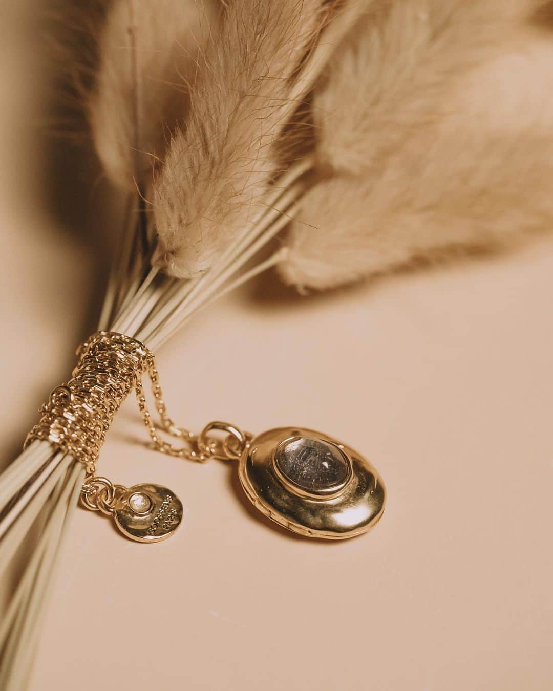 グーセンス パリのインスタグラム：「TALISMAN secret locket necklace. . . 📷 by @alix.marnat」