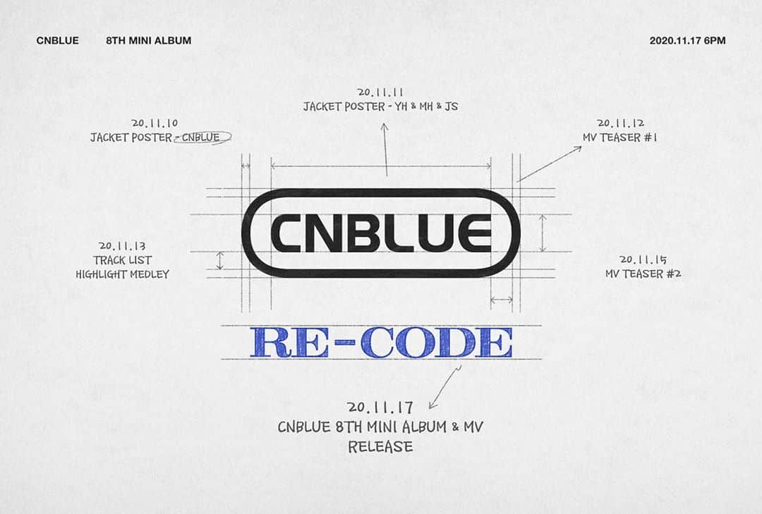 チョン・ヨンファさんのインスタグラム写真 - (チョン・ヨンファInstagram)「#과거현재미래 #cnblue #11월17일」11月8日 18時07分 - jyheffect0622