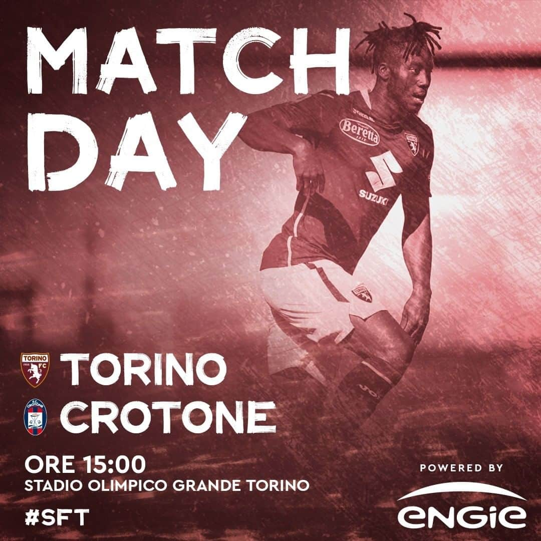 トリノFCさんのインスタグラム写真 - (トリノFCInstagram)「⚽️MATCH DAY 🆚Crotone 🏟Stadio Olimpico “Grande Torino” ⌚️Ore 15  #TorinoCrotone #SFT」11月8日 18時15分 - torinofc1906