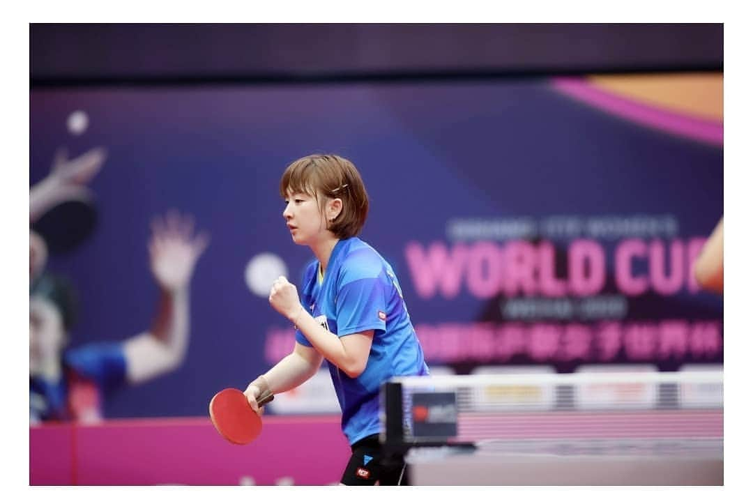 ソ・ヒョウオンさんのインスタグラム写真 - (ソ・ヒョウオンInstagram)「2020 Women's #ITTFWorldCup  8-10 November . . 월드컵 중국에서 시합중 화이팅!!💪🏓」11月8日 18時31分 - suh_hyowon_