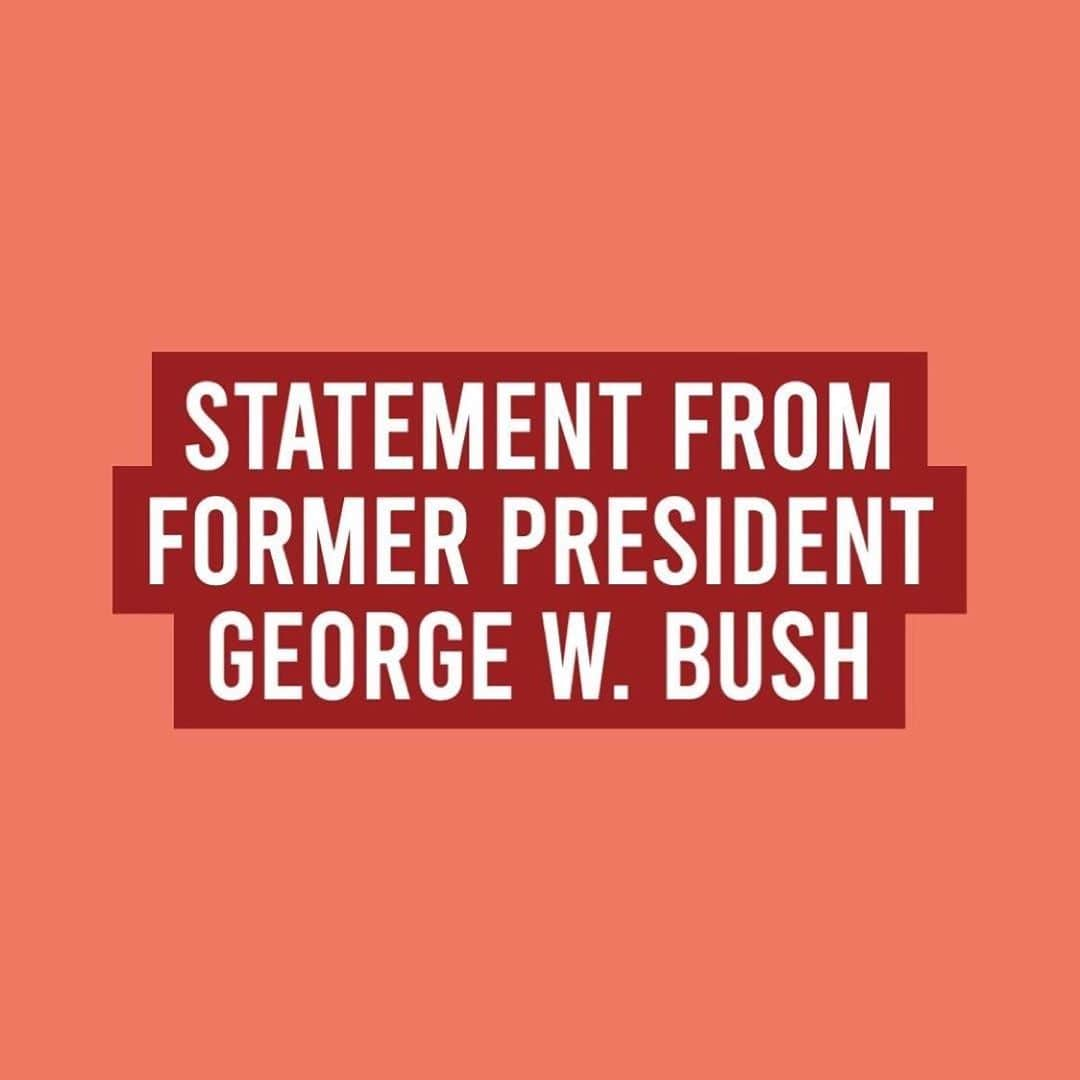 デブラ・メッシングさんのインスタグラム写真 - (デブラ・メッシングInstagram)「Former President George W. Bush became one of the top Republicans to acknowledge the Biden\Harris victory, and his words set a tone of conciliation and cooperation.⁠ ⁠His statement reads:⁠ ⁠ "I just talked to the President-elect of the United States, Joe Biden. I extended my warm congratulations and thanked him for the patriotic message he delivered last night. I also called Kamala Harris to congratulate her on her historic election to the vice presidency. Though we have political differences, I know Joe Biden to be a good man, who has won his opportunity to lead and unify our country. The President-elect reiterated that while he ran as a Democrat, he will govern for all Americans. I offered him the same thing I offered Presidents Trump and Obama: my prayers for his success, and my pledge to help in any way I can.⁠ ⁠ I want to congratulate President Trump and his supporters on a hard-fought campaign. He earned the votes of more than 70 million Americans – an extraordinary political achievement. They have spoken, and their voices will continue to be heard through elected Republicans at every level of government. ⁠ ⁠ The fact that so many of our fellow citizens participated in this election is a positive sign of the health of our democracy and a reminder to the world of its strength. No matter how you voted, your vote counted. President Trump has the right to request recounts and pursue legal challenges, and any unresolved issues will be properly adjudicated. The American people can have confidence that this election was fundamentally fair, its integrity will be upheld, and its outcome is clear. ⁠ ⁠ The challenges that face our country will demand the best of President-elect Biden and Vice President-elect Harris – and the best of us all.  We must come together for the sake of our families and neighbors, and for our nation and its future. There is no problem that will not yield to the gathered will of a free people. Laura and I pray for our leaders and their families. We ask for God's continued blessings on our country. And we urge all Americans to join us in wishing our next President and Vice President well as they prepare to take up their duties.”」11月9日 4時27分 - therealdebramessing