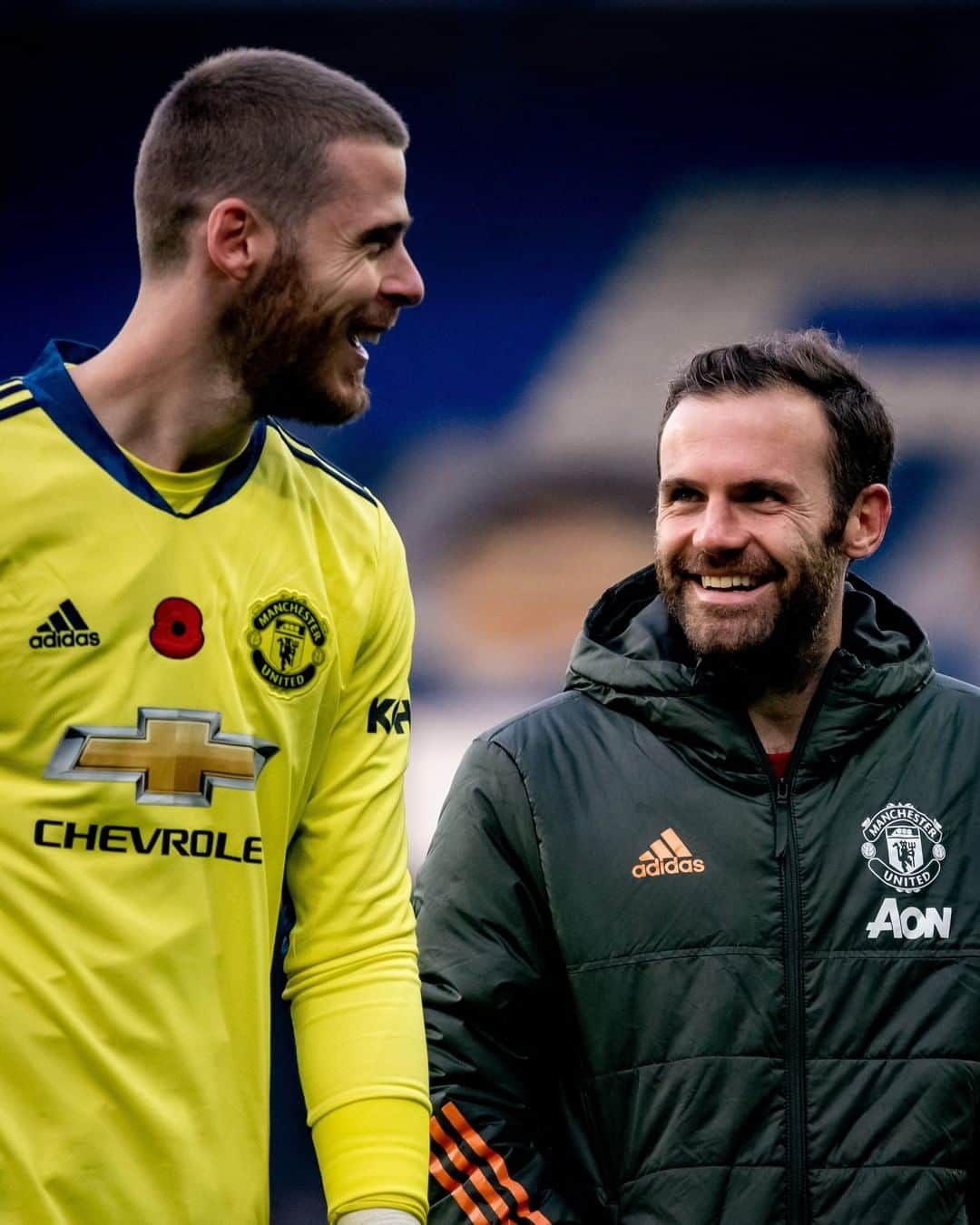 マンチェスター・ユナイテッドさんのインスタグラム写真 - (マンチェスター・ユナイテッドInstagram)「Sunday mood after an #MUFC win! 🙌 #DeGea #Mata #PremierLeague」11月9日 5時04分 - manchesterunited