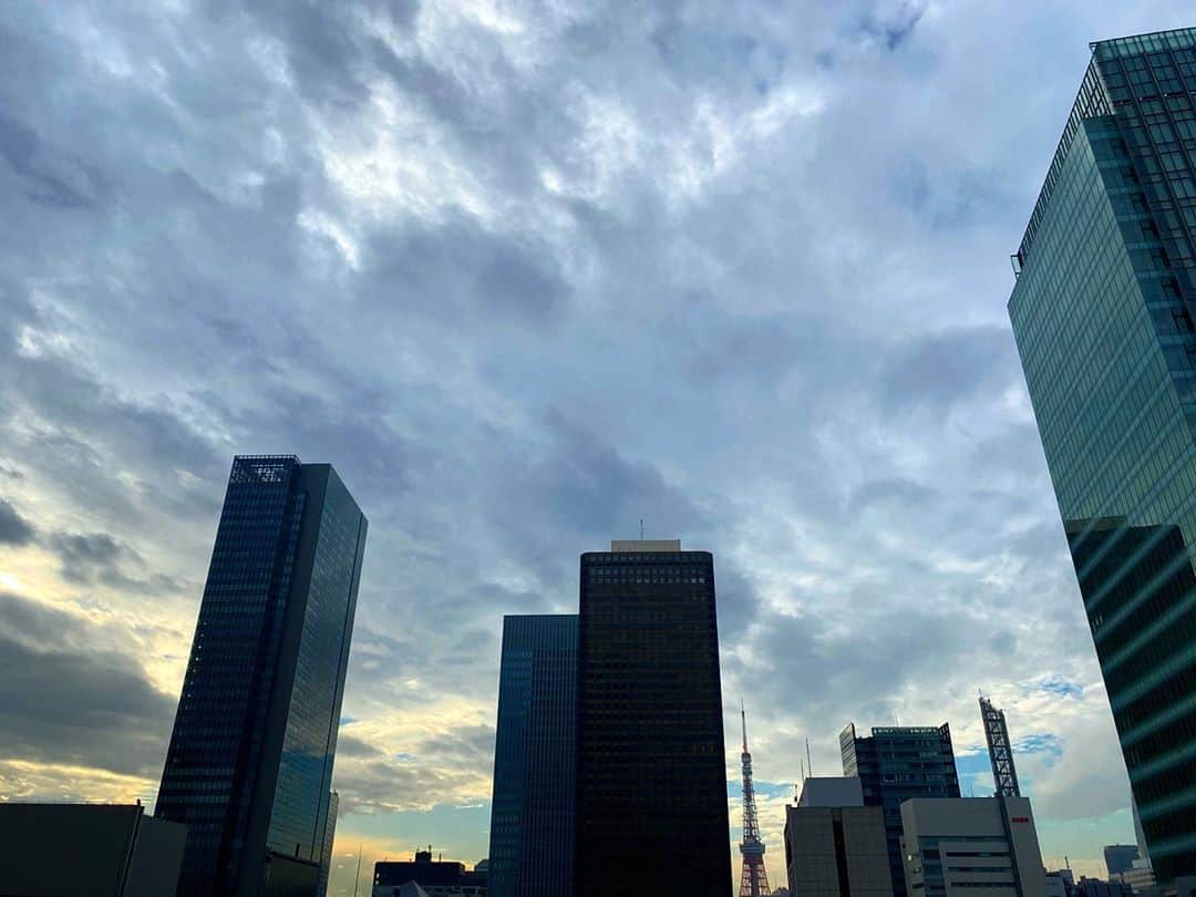 広崎うらんのインスタグラム：「今日携帯忘れました…。 昨日の東京タワー🗼  #東京タワー」