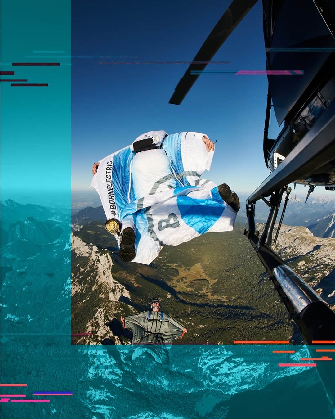 BMWさんのインスタグラム写真 - (BMWInstagram)「No, @petersalzmann.at … you did not just jump off with an #ElectrifiedWingsuit? Yeah, he did - so watch! #NEXTGen #THEiX3 @BMWi #BMW __ BMW iX3: Energy consumption in kWh/100 km (combined): 17.8–17.5. CO2 emissions in g/km (combined): 0. Further information: www.bmw.com/disclaimer.」11月8日 20時30分 - bmw