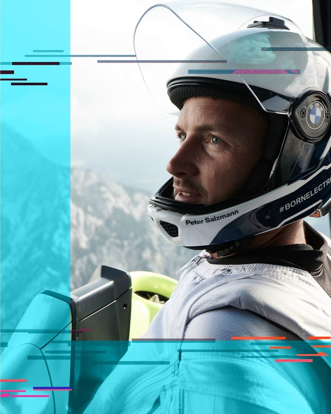 BMWのインスタグラム：「No, @petersalzmann.at … you did not just jump off with an #ElectrifiedWingsuit? Yeah, he did - so watch! #NEXTGen #THEiX3 @BMWi #BMW __ BMW iX3: Energy consumption in kWh/100 km (combined): 17.8–17.5. CO2 emissions in g/km (combined): 0. Further information: www.bmw.com/disclaimer.」