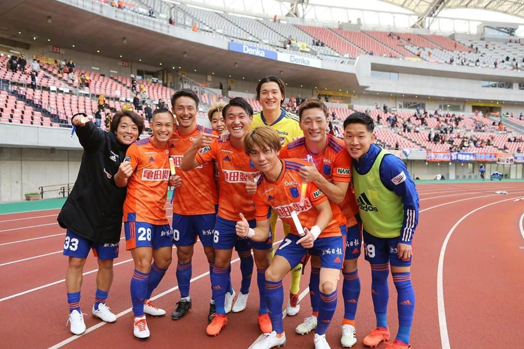 早川史哉のインスタグラム：「ギラヴァンツ北九州戦ハイライト  #albirex  #アルビレックス新潟」