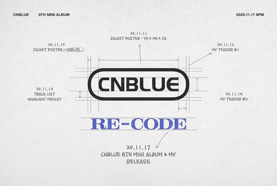 カン・ミニョクさんのインスタグラム写真 - (カン・ミニョクInstagram)「#씨엔블루 #과거현재미래 #RE_CODE」11月8日 20時44分 - mr_kanggun