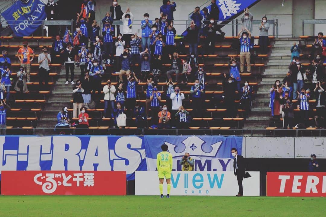 のインスタグラム：「今日の試合は、個人的に今年の目標にしていました。  モンテディオ山形サポーターの皆さん 挨拶のとき、温かい拍手を送ってくださり、ありがとうございました。 プレーしている姿を見せれたことが良かったです。  なかなか勝てない状況を変えるために、前を向いて闘います。 残り10試合、応援よろしくお願いします。  #jefunited  #montedio #ジェフ千葉 #モンテディオ山形」