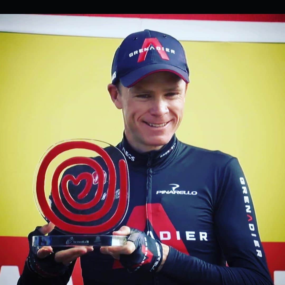 クリス・フルームさんのインスタグラム写真 - (クリス・フルームInstagram)「Thank you to @lavuelta for giving me the opportunity to celebrate my 2011 win today. I first learnt about it while in ICU in June last year not knowing if I’d ever be able to compete again. Today I will complete my first Grand Tour since that crash and although it was not at the level I had hoped & worked for, I’m proud to have completed this step on my journey back to where I want to be. Muchas Gracias 🙏 🇪🇸」11月8日 21時18分 - chrisfroome