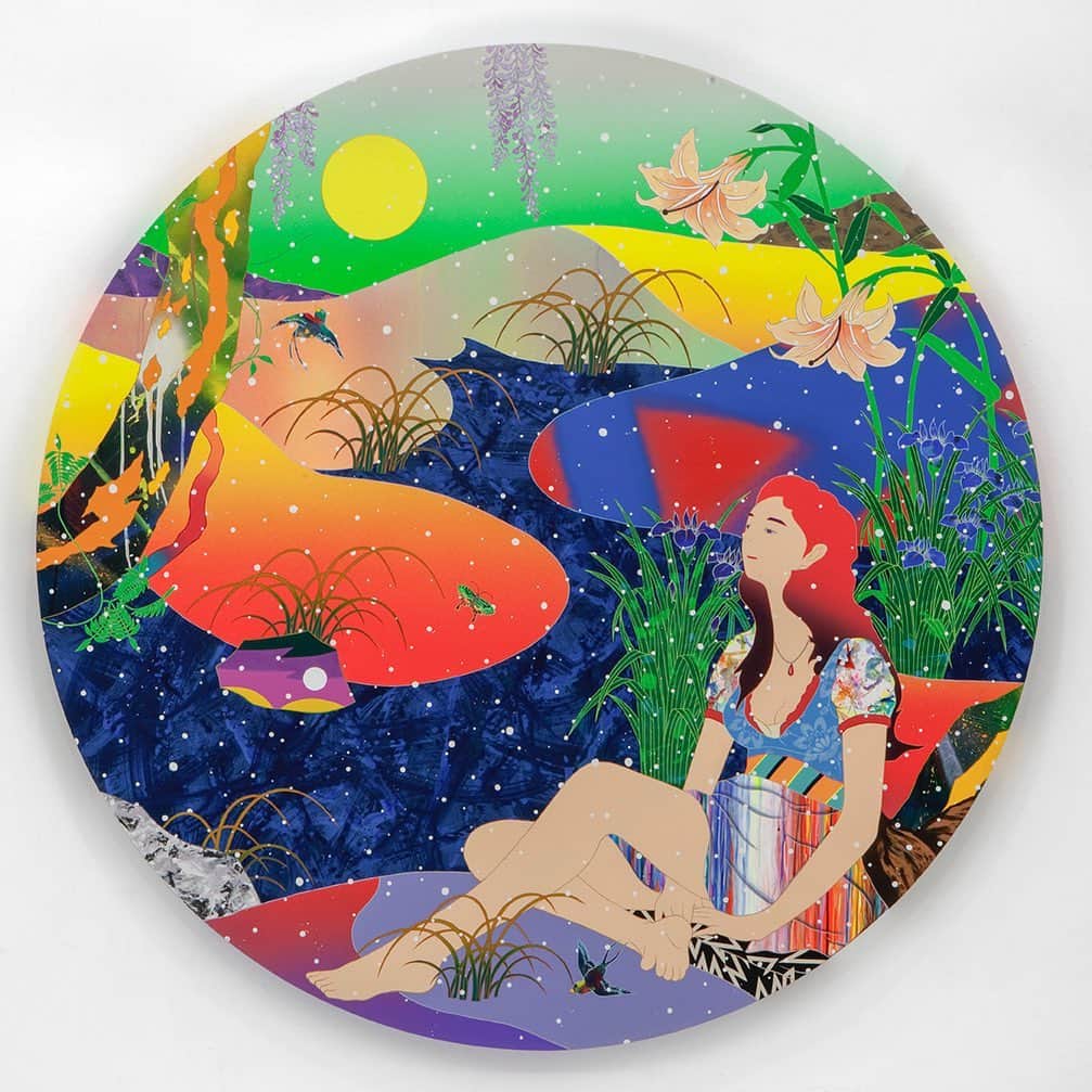 松山智一のインスタグラム：「Starts in 4 days, “Accountable Nature “ Solo Exhibition at @thelongmuseum  November 12th, 2020 – January 24th, 2021  Long Museum West Bund, 3398 Longteng Avenue, Xuhui District Shanghai, China  上海は、龍美術館個展「Accoutable Nature」４日後、11/12日より開催。」