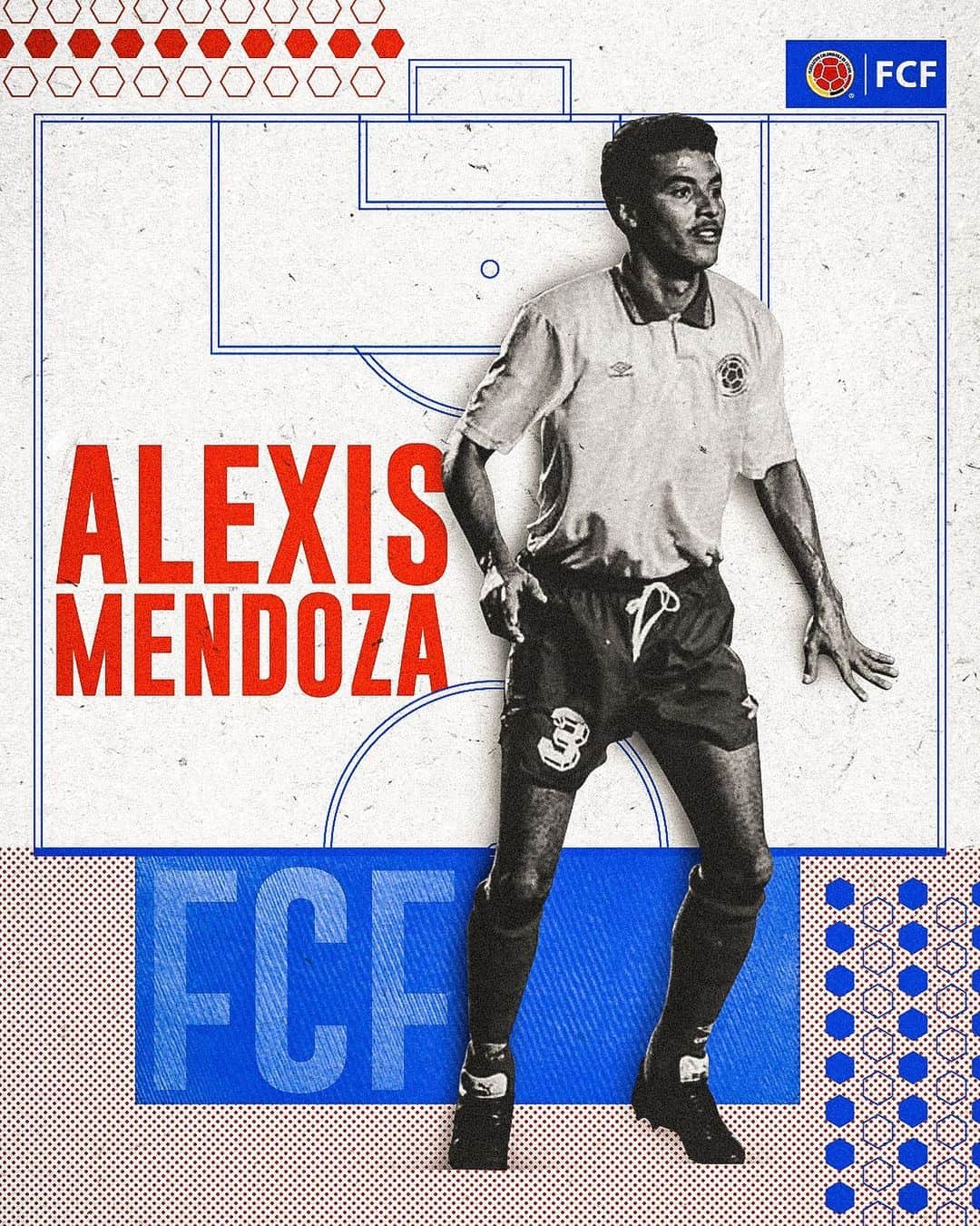 サッカー コロンビア代表チームのインスタグラム：「¡Feliz cumpleaños Alexis Mendoza!   Queremos enviarle una gran felicitación a nuestro Mundialista 🙌  Abrazo de gol ⚽️」