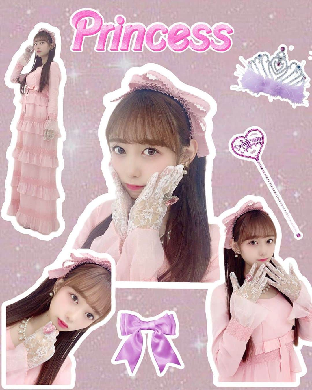 大盛真歩さんのインスタグラム写真 - (大盛真歩Instagram)「💖 🎀 💖﻿ ﻿ きらきら で ゆめかわいい せかいに ( ᐡ. ̫ .ᐡ )‪‪❤︎﻿ ‬﻿ 👸🏻 ゛世界で一番おひめさま ゛👑﻿ ﻿ いつかなれますように 𓂃 𓈒𓏸‪‪ ︎︎︎︎︎♡♡﻿ ﻿ ﻿ #スクラップブック #お姫様 #プリンセス #ゆめかわいい #メルヘン #女の子 #スクラップ #ピンク #リボン #毎日投稿 #いいね #フォロー #加工 #画像加工 #ドレス #可愛い #princess #cute #love #instagood #photo #follow #me #likeforlikes #pink #ribbon #yumekawaii  ﻿」11月8日 22時51分 - maho_usagi