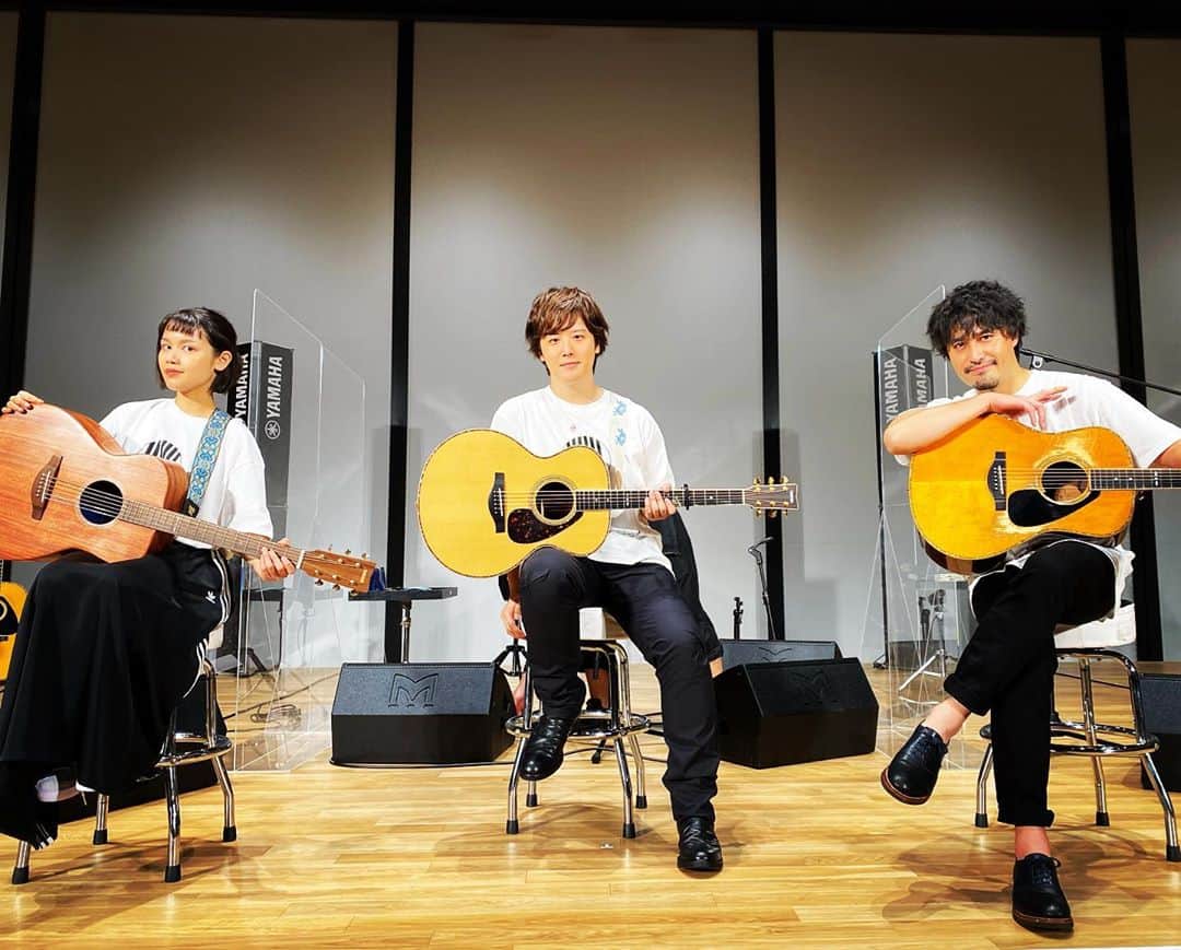 三浦祐太朗のインスタグラム：「#Yamaha Acoustic Mind 2020 ONLINE 千秋楽ありがとうございました✨ 2日間出演させて頂きましたが、#ISEKI さん、#Anly さん共に圧巻のパフォーマンスで、ものすごく勉強になりました。アコースティックギターの素晴らしさ、可能性をあらためて感じる事の出来たイベントでした。ご覧頂いた方本当にありがとうございました😊」