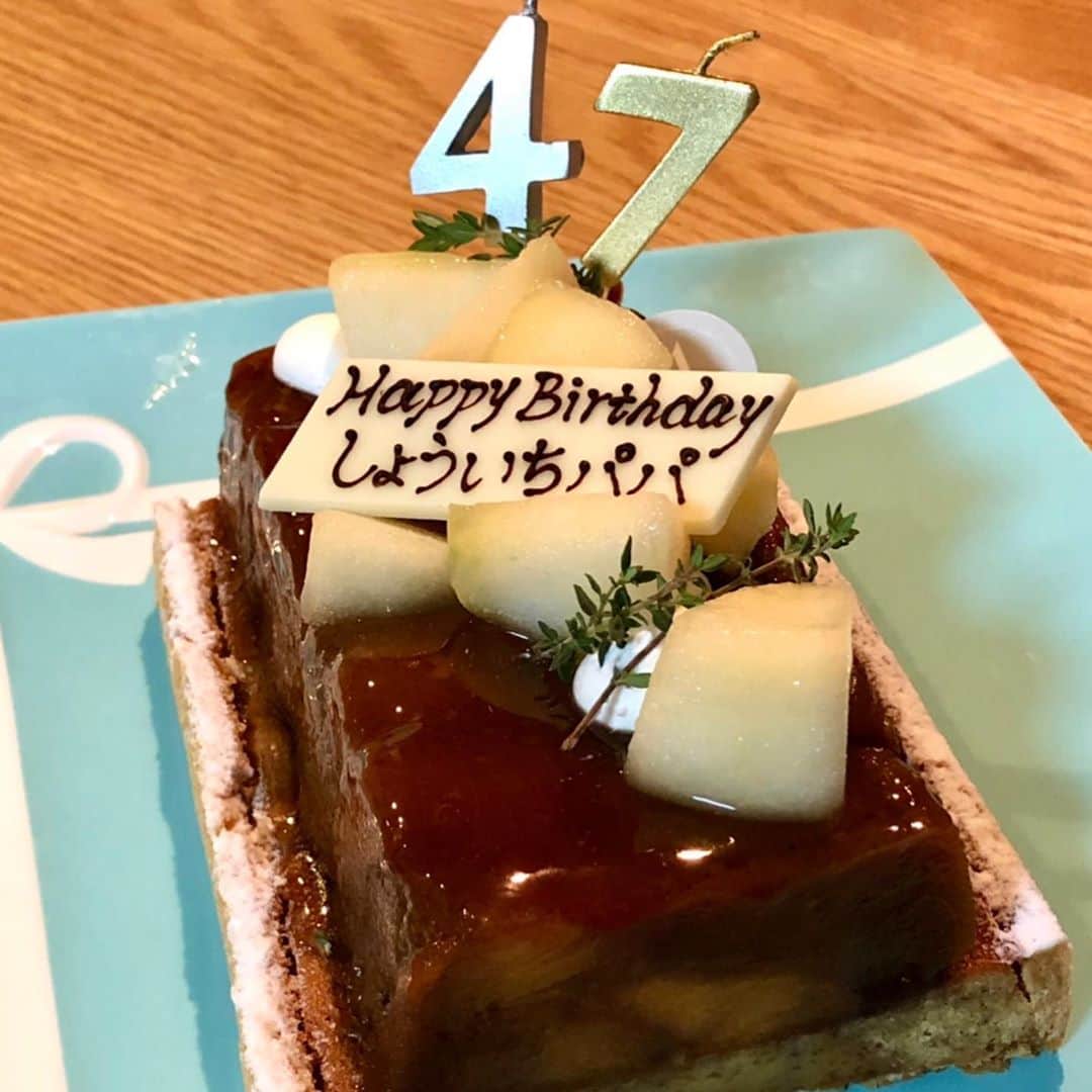 福井晶一さんのインスタグラム写真 - (福井晶一Instagram)「幸せや〜  #バースデー #47歳 #バースデーケーキ」11月9日 0時41分 - shoichi.fukui