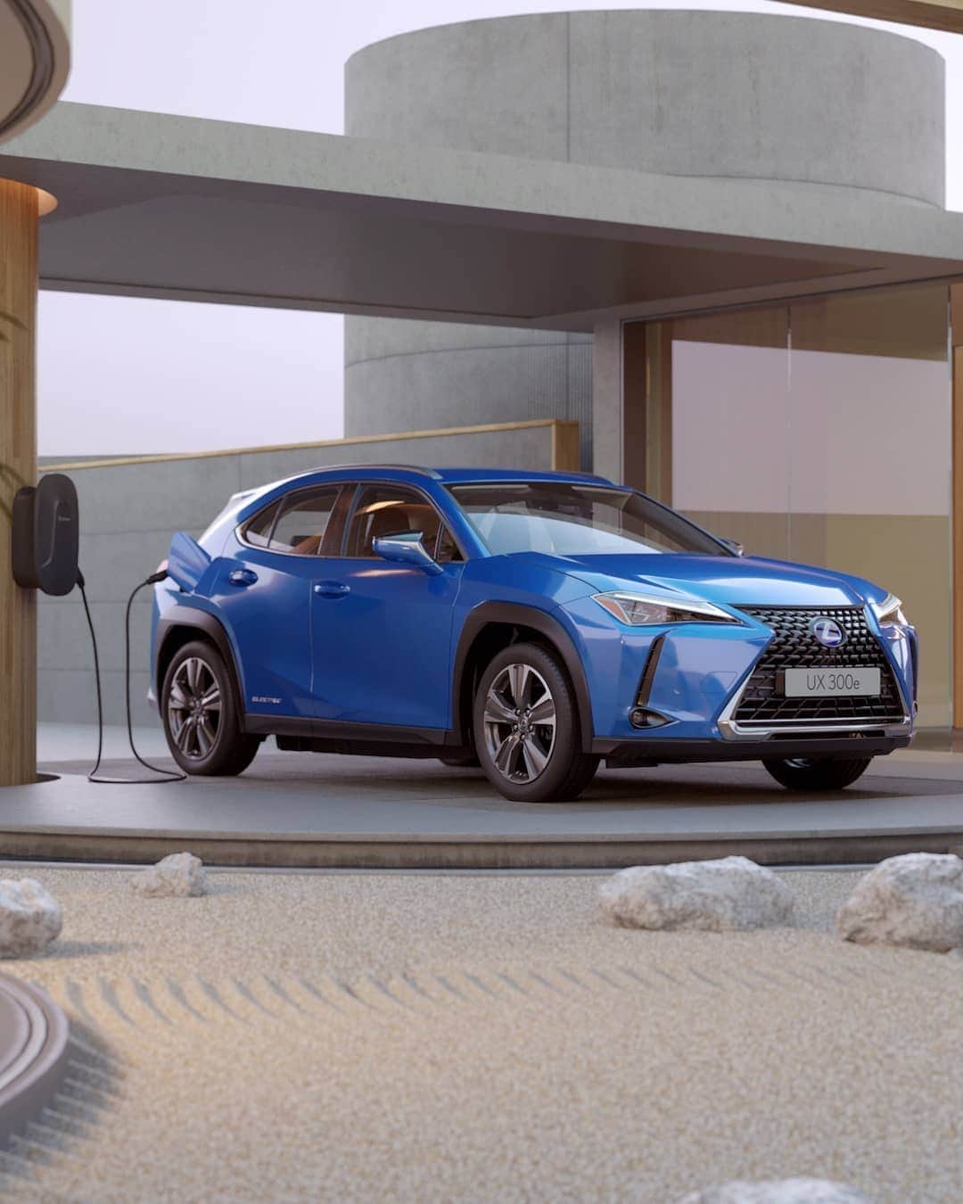 Lexus UKさんのインスタグラム写真 - (Lexus UKInstagram)「How does it feel to own a #LexusUX 300e?  Lexus offers owners peace of mind, underlined by our unmatched track record in developing hybrid cars as well as the UX 300e’s standard eight-year or 100,000 mile battery warranty. This can even be extended to ten years or 600,000 miles through the battery health check included in every service. @ChrisLabrooy has expressed these factors in a futuristic record player and holographic disc, playing relaxing music  #Design #CarDesign #Automotive #Lexus #CarsofInstagram #Luxury #LuxuryTravel #ElectricCar #Future」11月9日 1時01分 - lexusuk